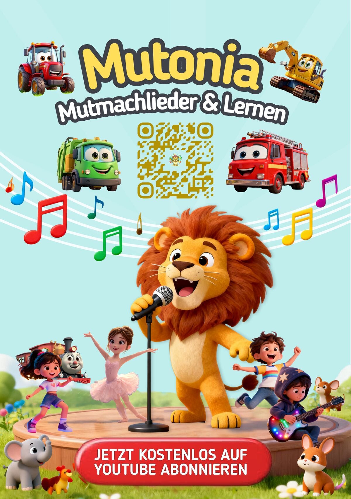Mutonia – bunte Kinderwelt voller Musik